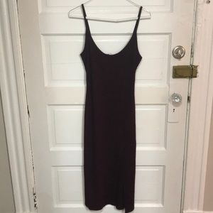 Silence + Noise Slit Dress